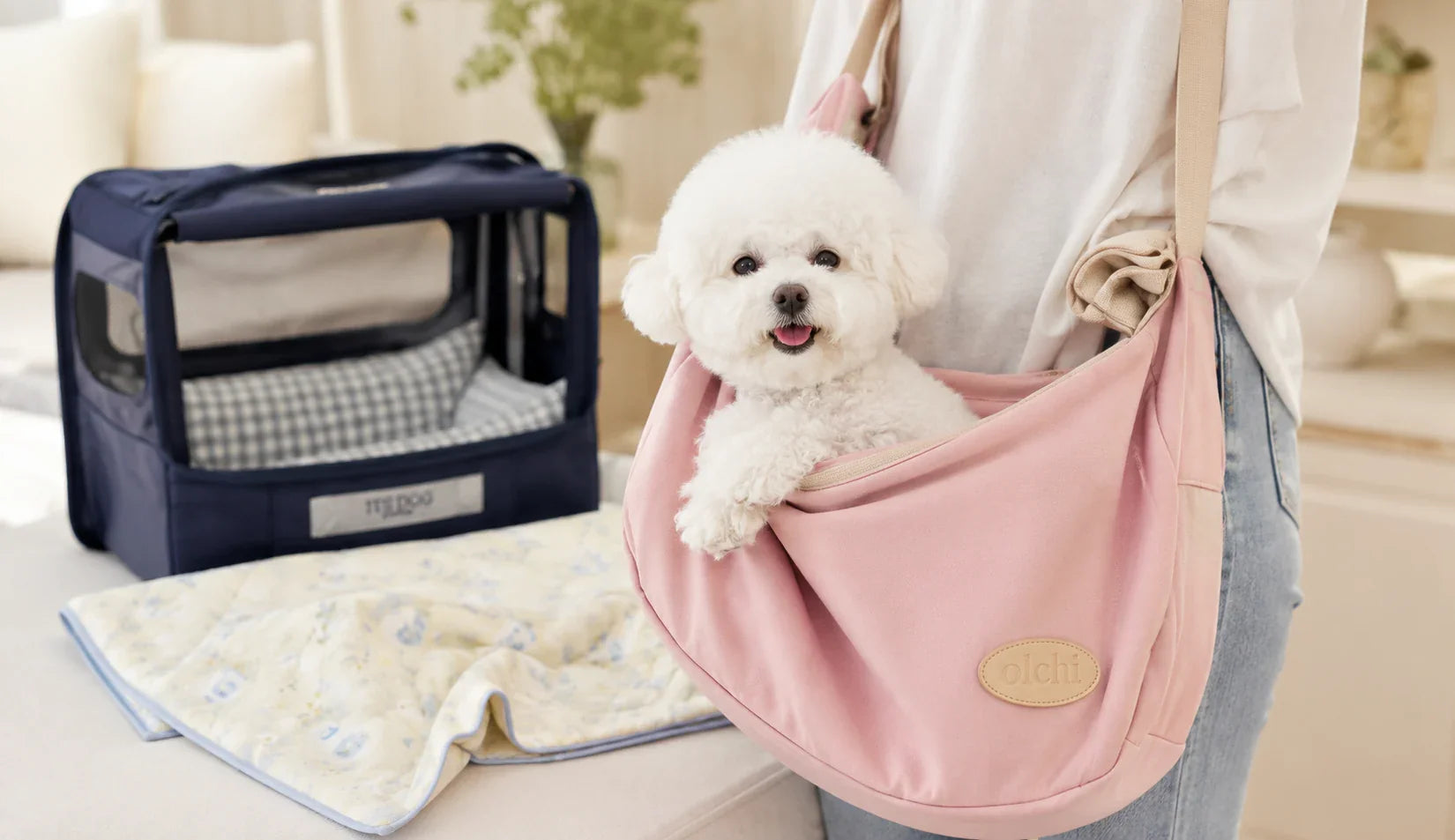 Viaje y transporte para perros pequeños Kangachi
