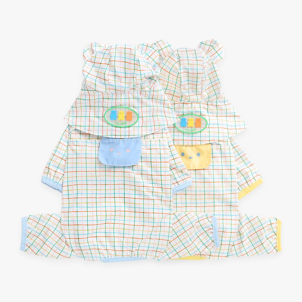 Jelly Bear Pancho All-in-one Raincoat
