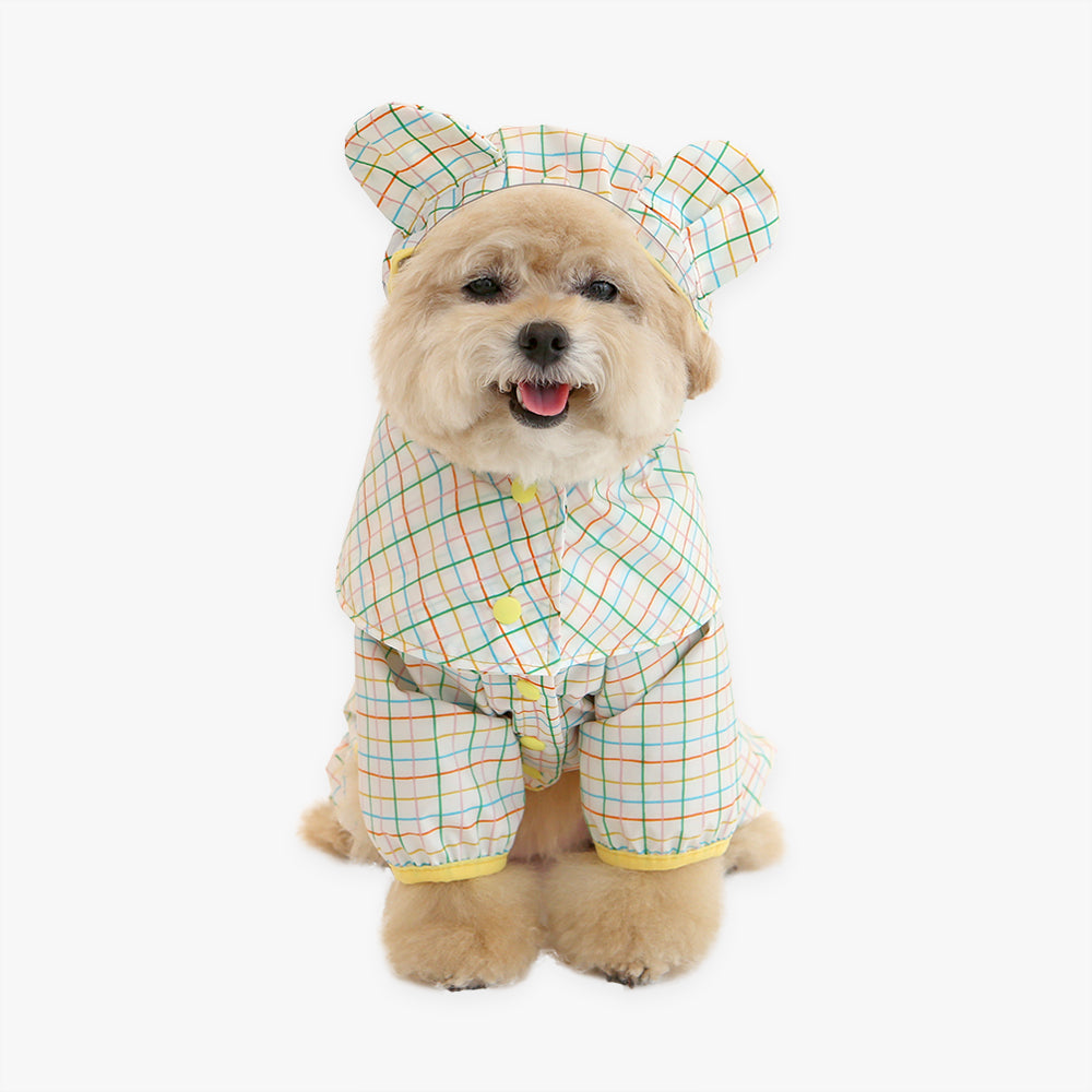 Jelly Bear Pancho All-in-one Raincoat
