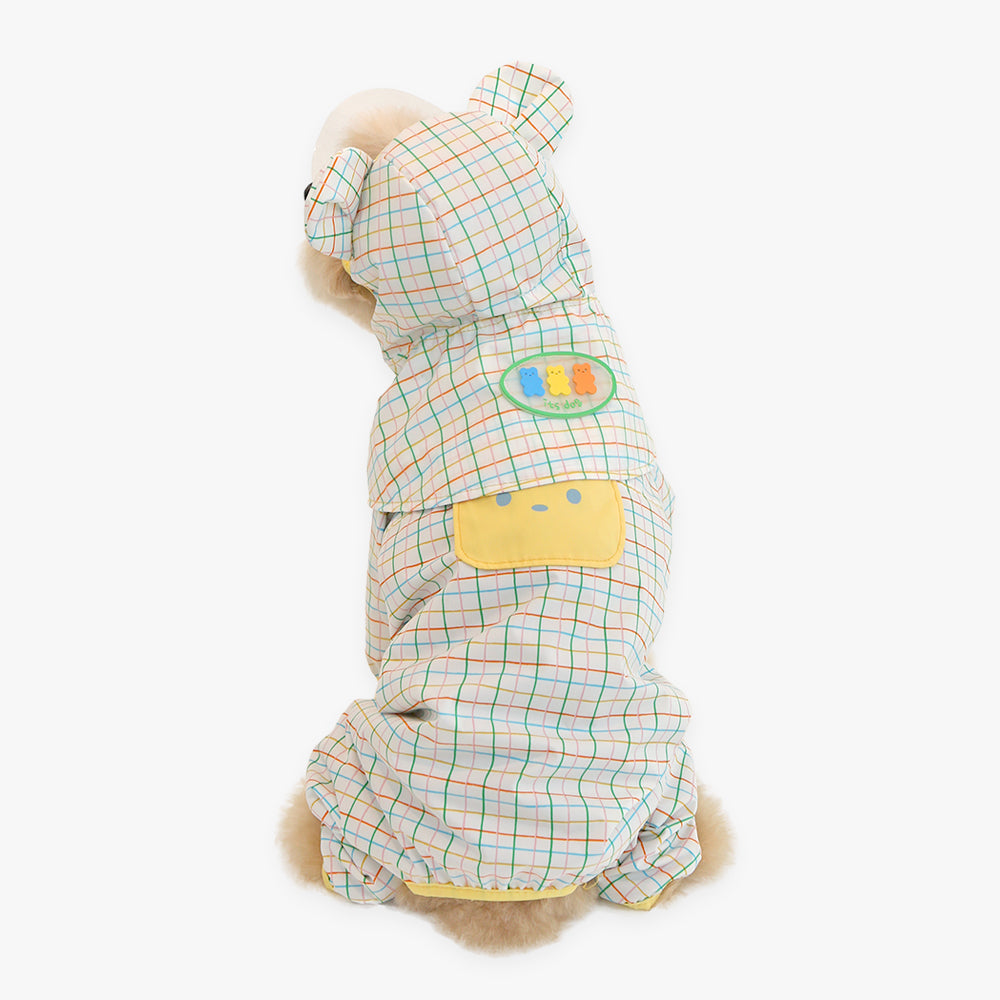 Jelly Bear Pancho All-in-one Raincoat