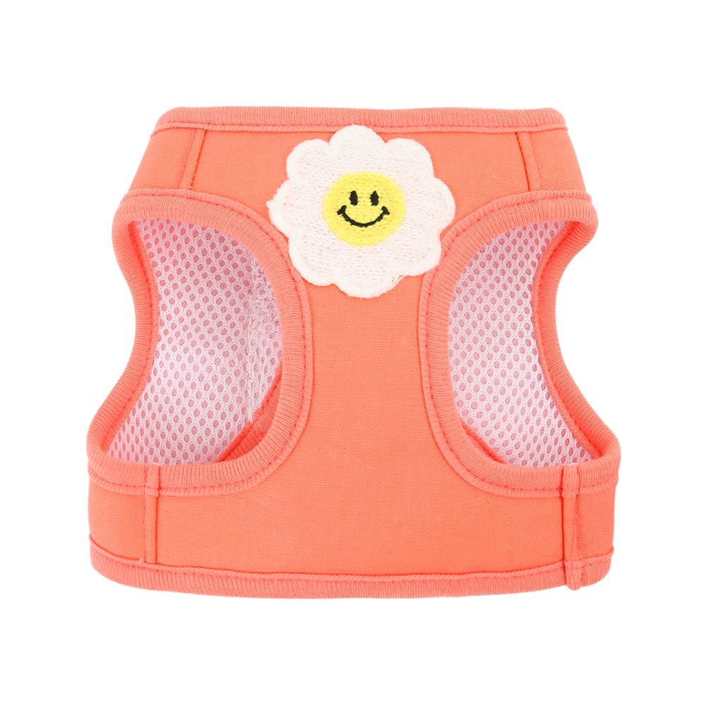 Daisy Frill Harness - Coral