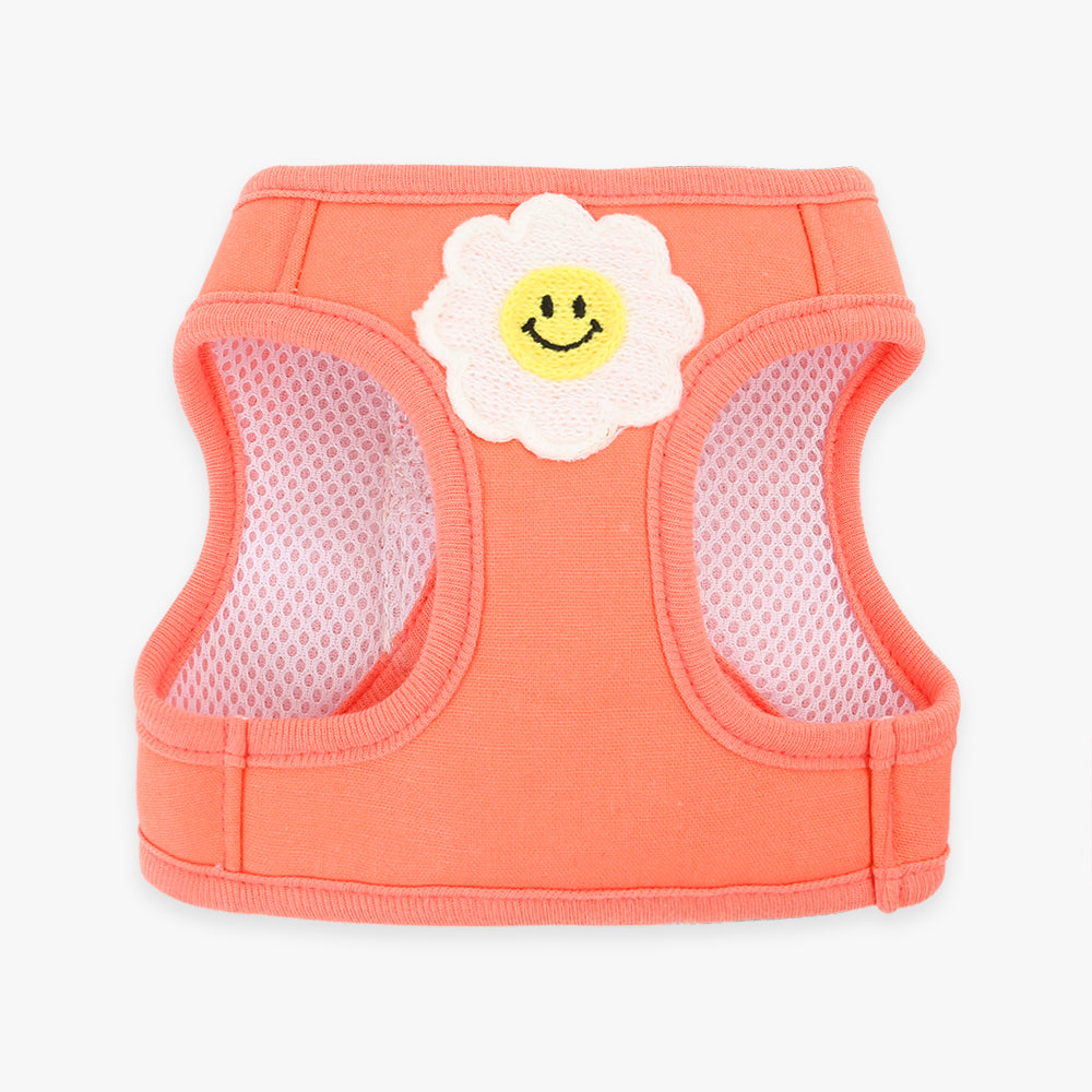 Daisy Frill Harness - Coral
