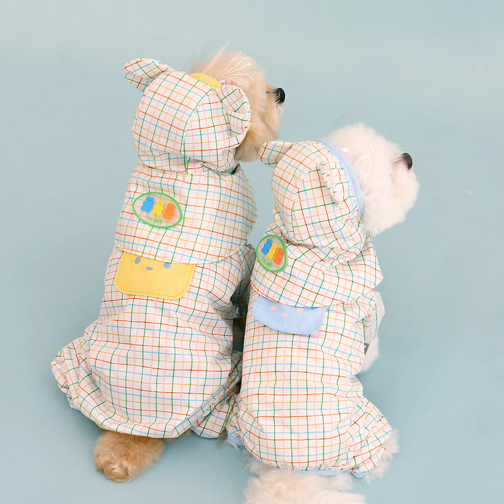 Jelly Bear Pancho All-in-one Raincoat
