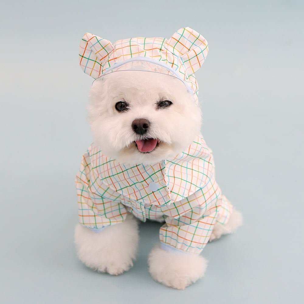 Jelly Bear Pancho All-in-one Raincoat