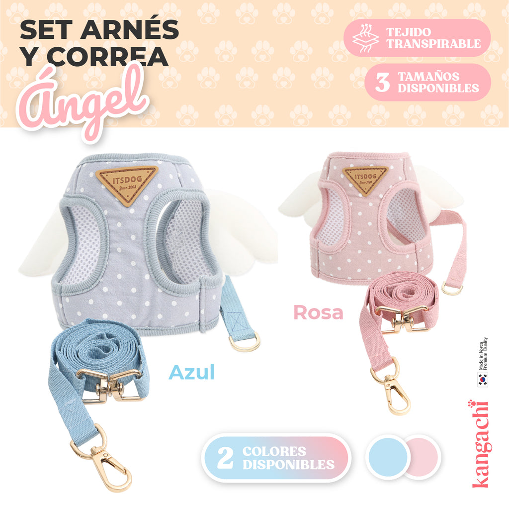 Arnes angel con Diseño angelical, ligero, cómodo y elegante 