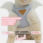 Arnes angel con Diseño angelical, ligero, cómodo y elegante 