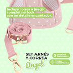 Arnes angel con Diseño angelical, ligero, cómodo y elegante 