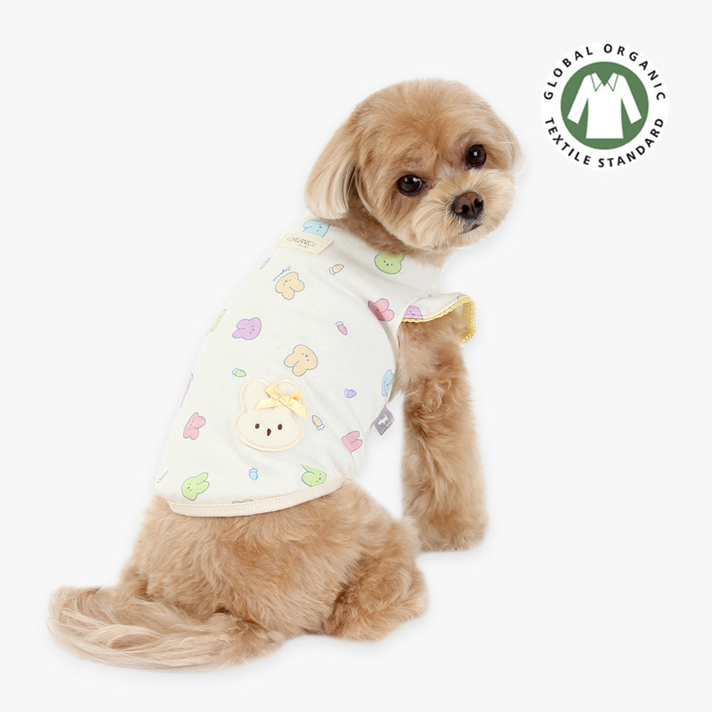 Organic Cherry Bunny – Soft, Stylish & Eco-Friendly Dog Outfit