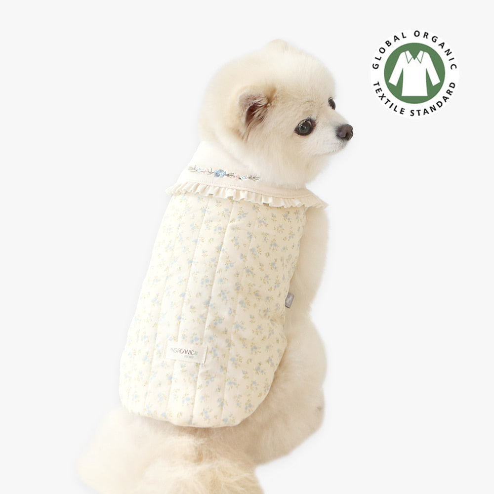 Organic Melia Nubeam Vest (Blue)-Eco-Friendly, Soft ,Stylish & Versatile