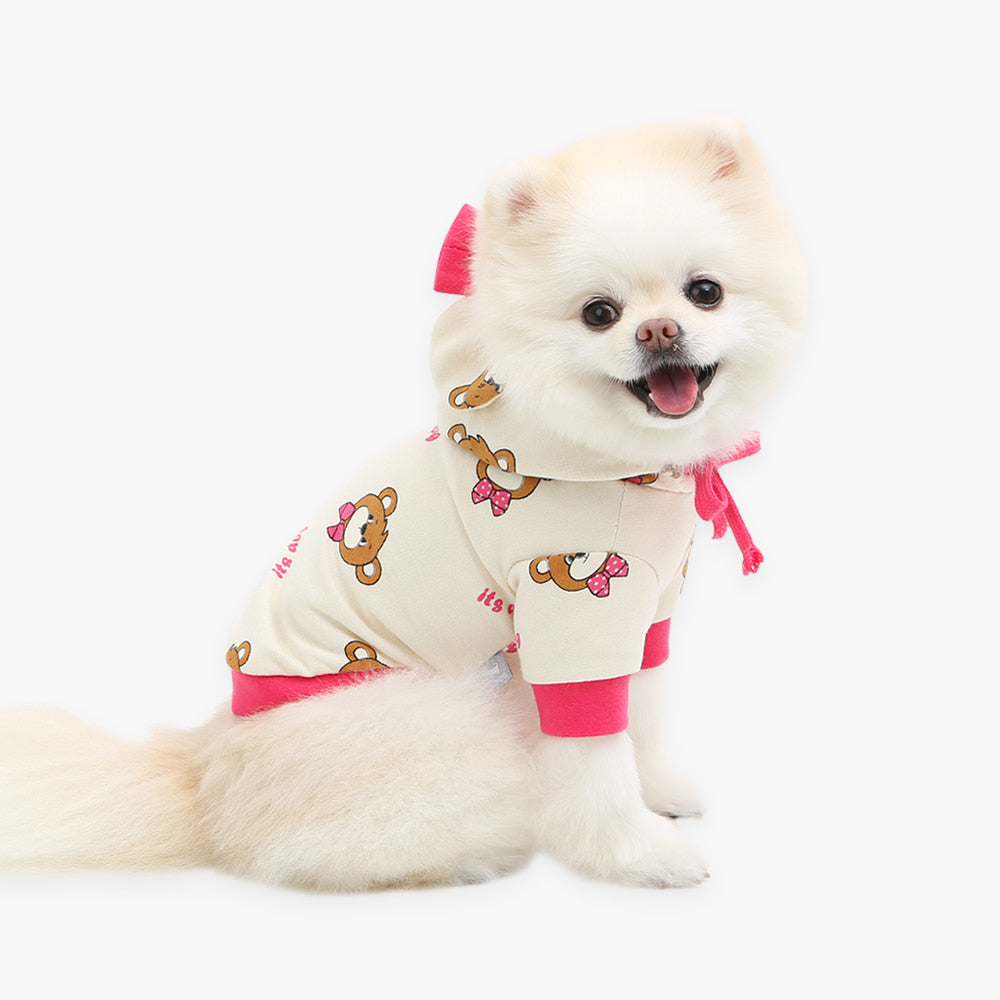 Hoodie Konny Bear – Cozy Cuteness for Your Pup!