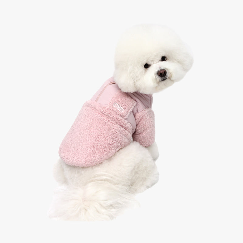 Pink Sport Jacket - Keep your pup cozy and stylish