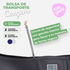 Bolsa Canguro de Malla Transpirable para Perro