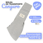 Bolsa portaperro canguro perro pequeño