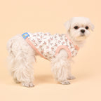 camiseta algodon con estampado conejitos bonita a la vez que comoda y transpirable 
