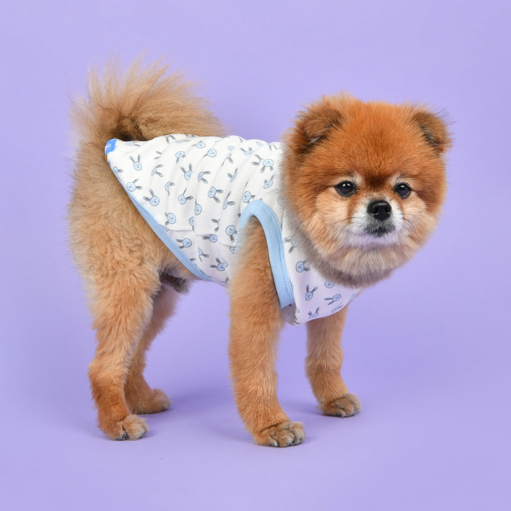 camiseta algodon con estampado conejitos bonita a la vez que comoda y transpirable 