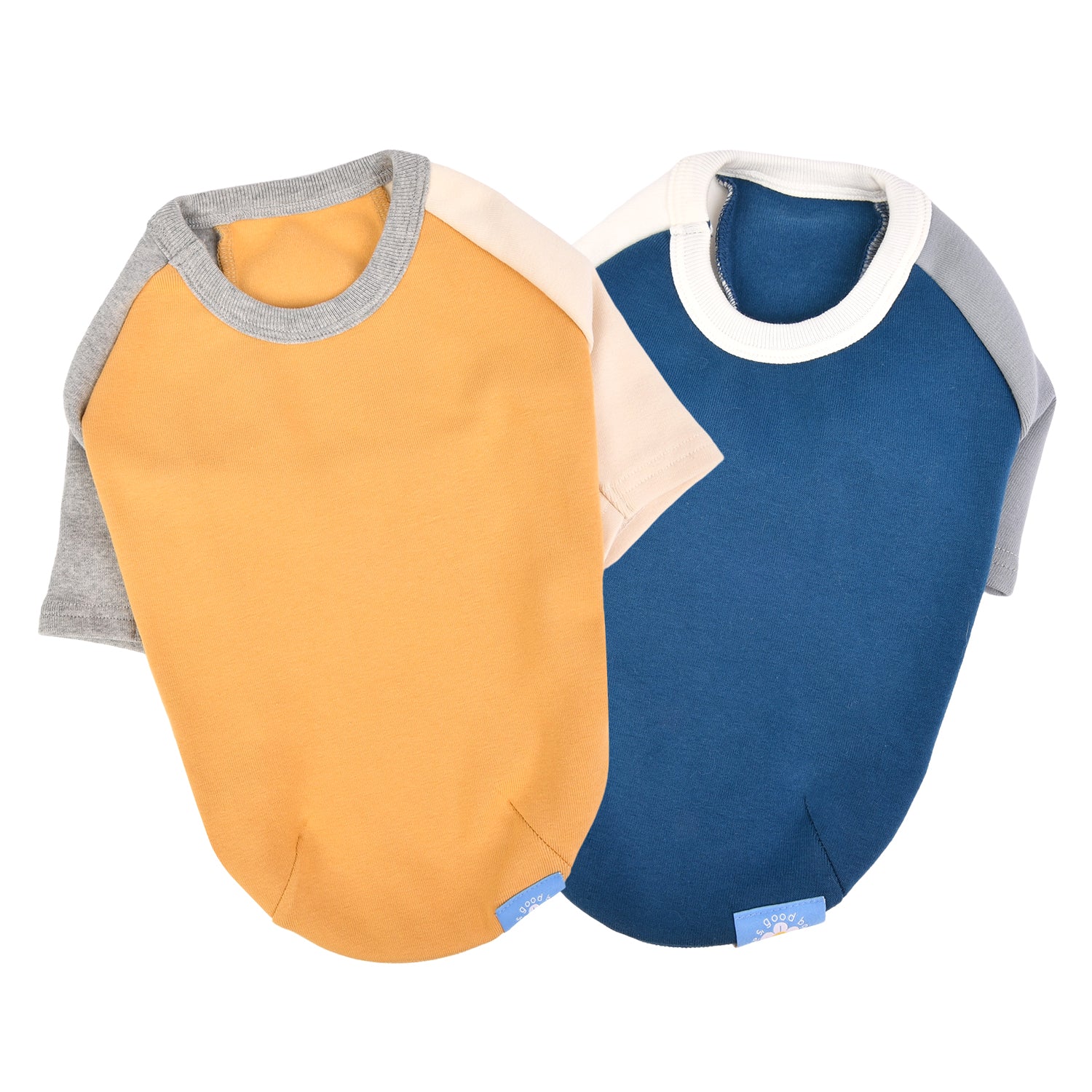 Camiseta Básica Tricolor 100% Algodón para Perro