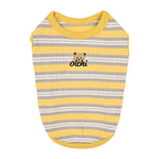 Camiseta Suave de rayas para Perros pequeños .Ligera, Elástica y Muy Cómoda