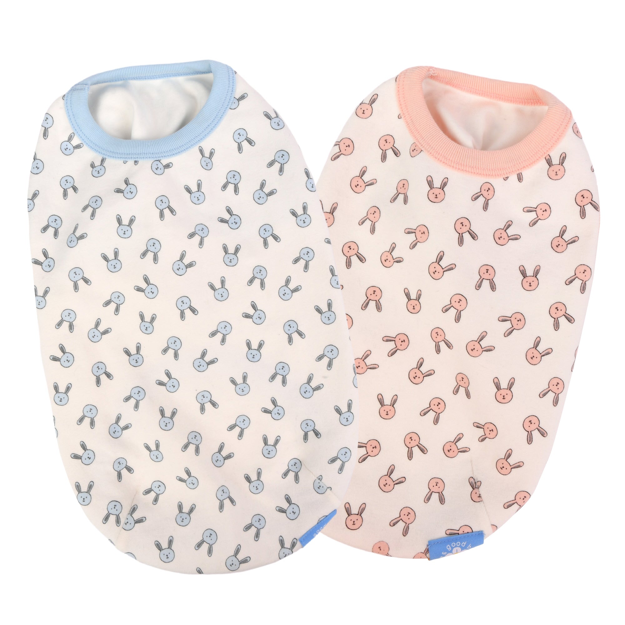 camiseta algodon con estampado conejitos bonita a la vez que comoda y transpirable 