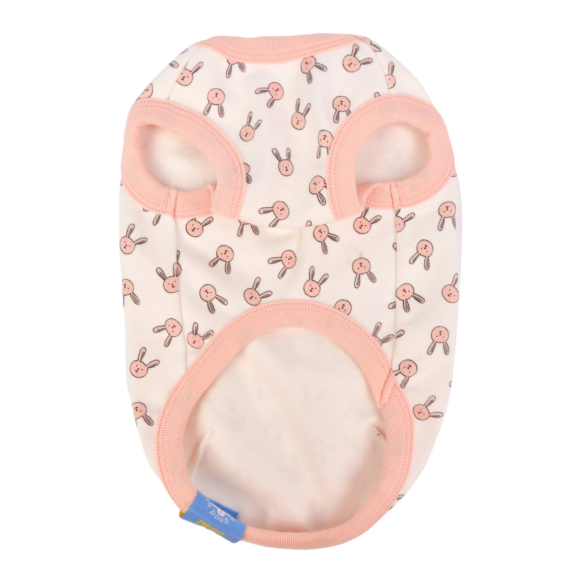 camiseta algodon con estampado conejitos bonita a la vez que comoda y transpirable 
