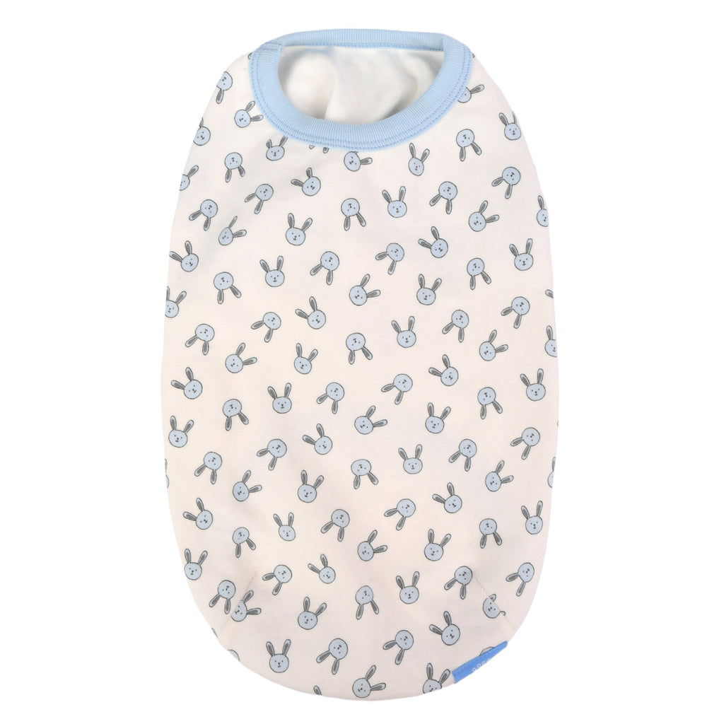 camiseta algodon con estampado conejitos bonita a la vez que comoda y transpirable 