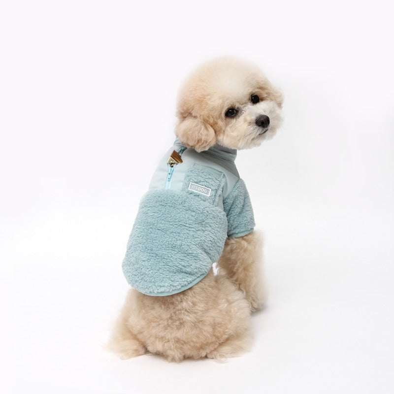 Chaqueta deportiva forro polar perro pequeño 