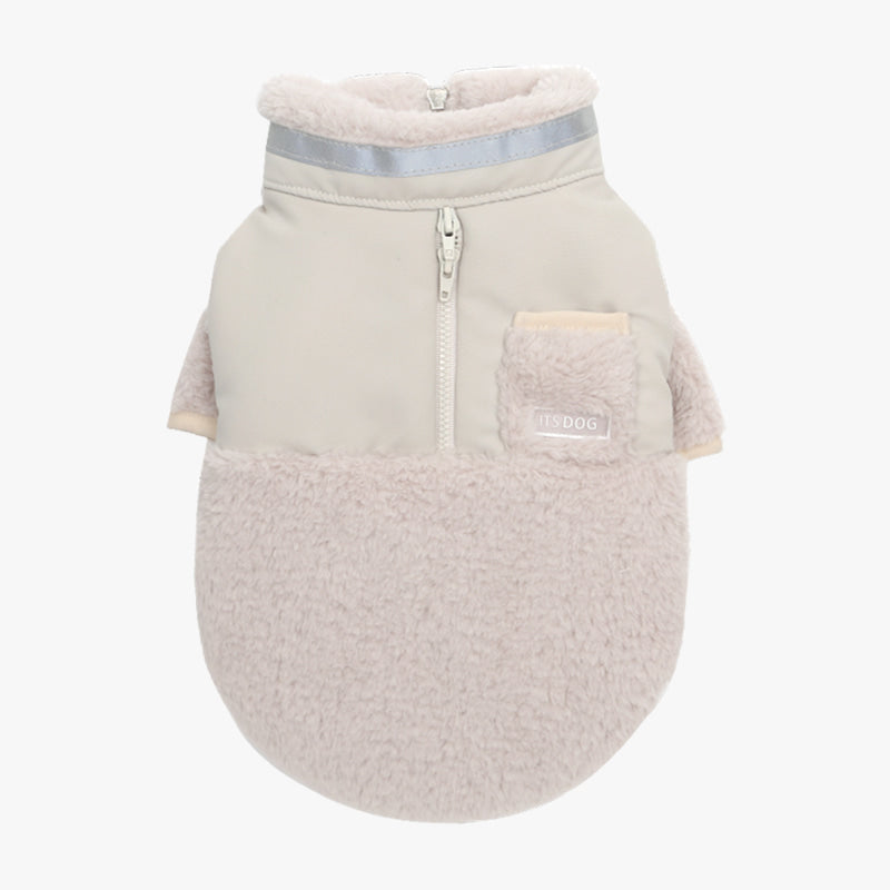 Chaqueta deportiva forro polar perro pequeño 
