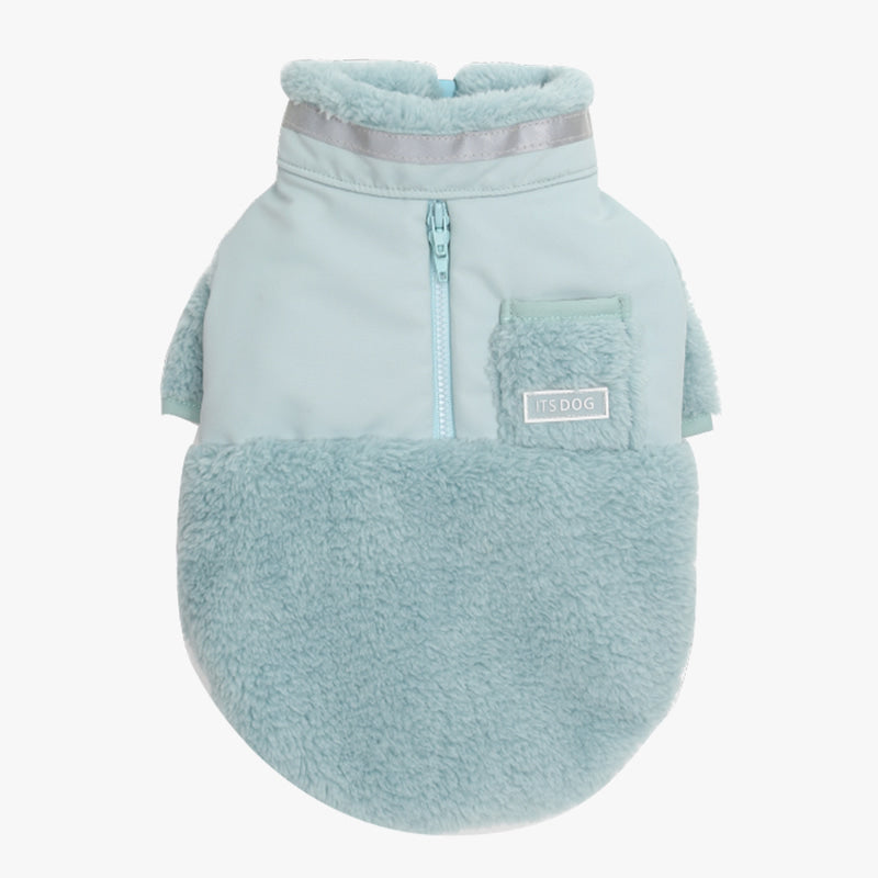 Chaqueta deportiva forro polar perro pequeño 