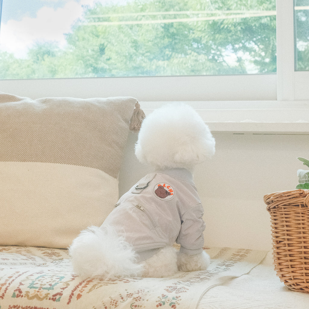 Chaqueta para Perro con Arnés Integrado y Forro de Felpa perro pequeño