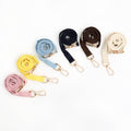 Correa Básica Marrón, Azul, Beige y Rosa perro pequeño 