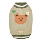 Jersey de punto con animal bordado caliente a la vez que bonito y ponible. Ideal para el frio 