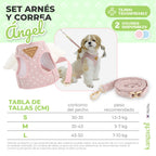 Arnes angel con Diseño angelical, ligero, cómodo y elegante 