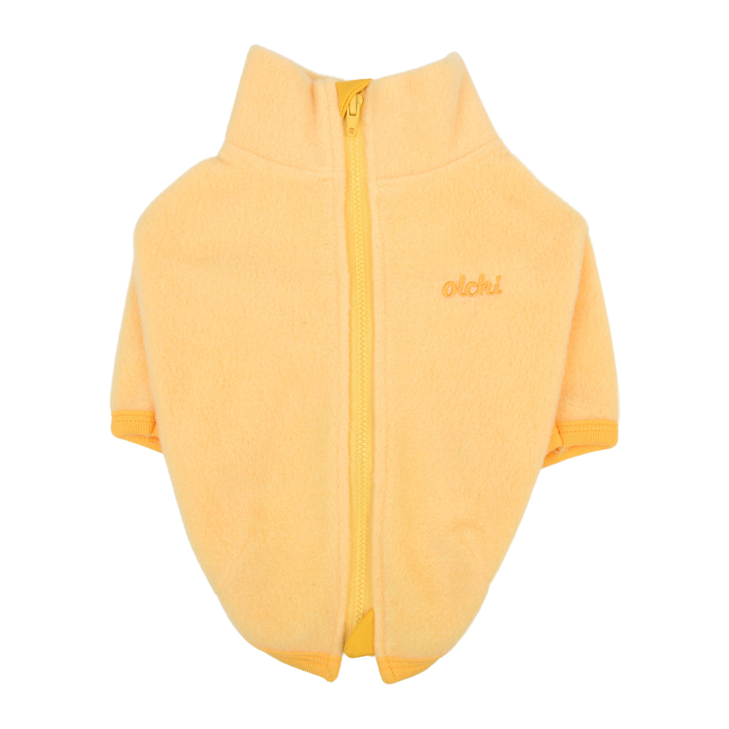 sudadera cremallera superior con cuello alto caliente y cómoda perros pequeños