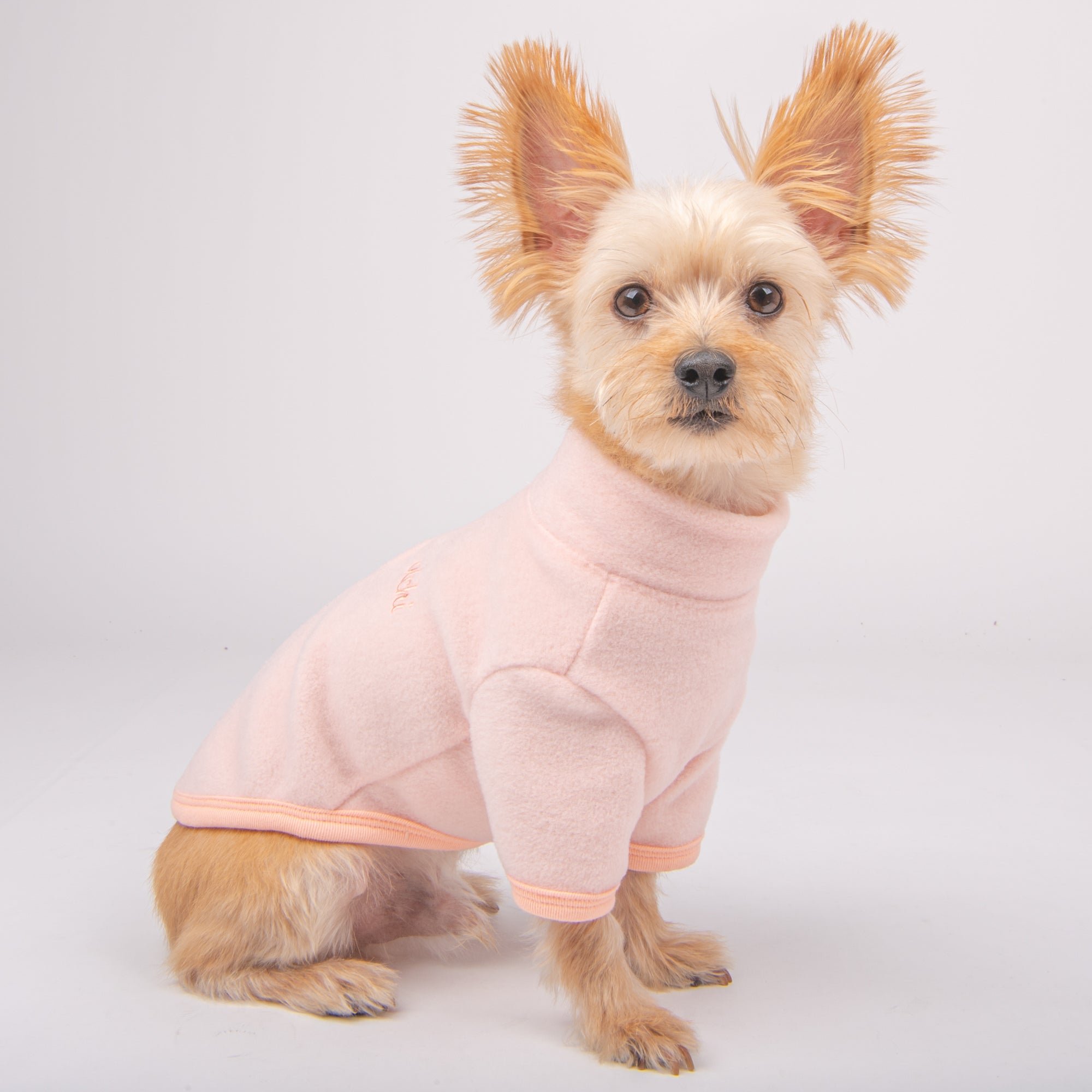 sudadera cremallera superior con cuello alto caliente y cómoda 