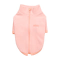 sudadera cremallera superior con cuello alto caliente y cómoda perros pequeños