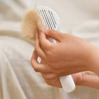 Cepillo de Púas Flexibles para Perro con Piel Sensible