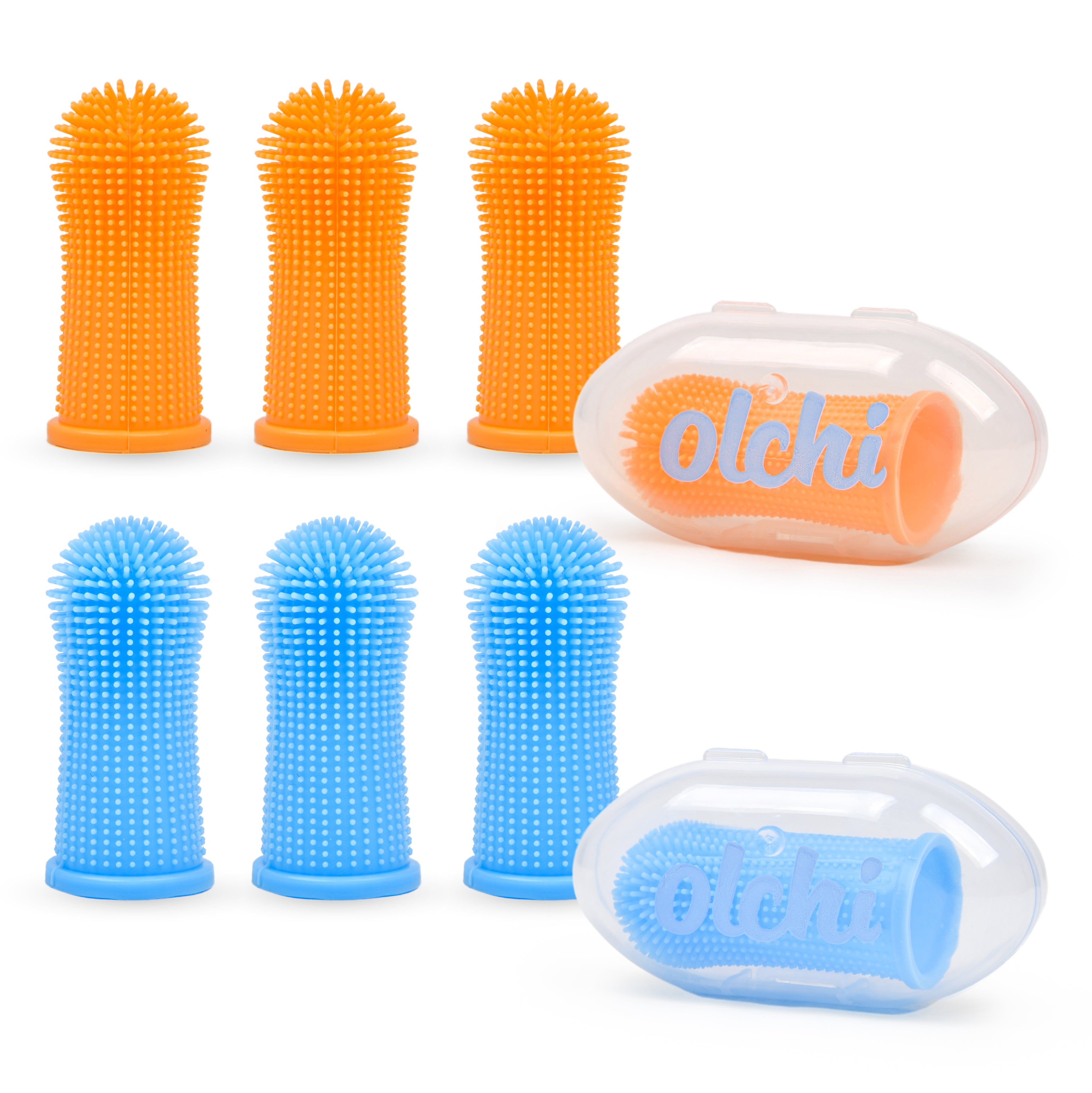 Cepillo Dental de Silicona para Perros