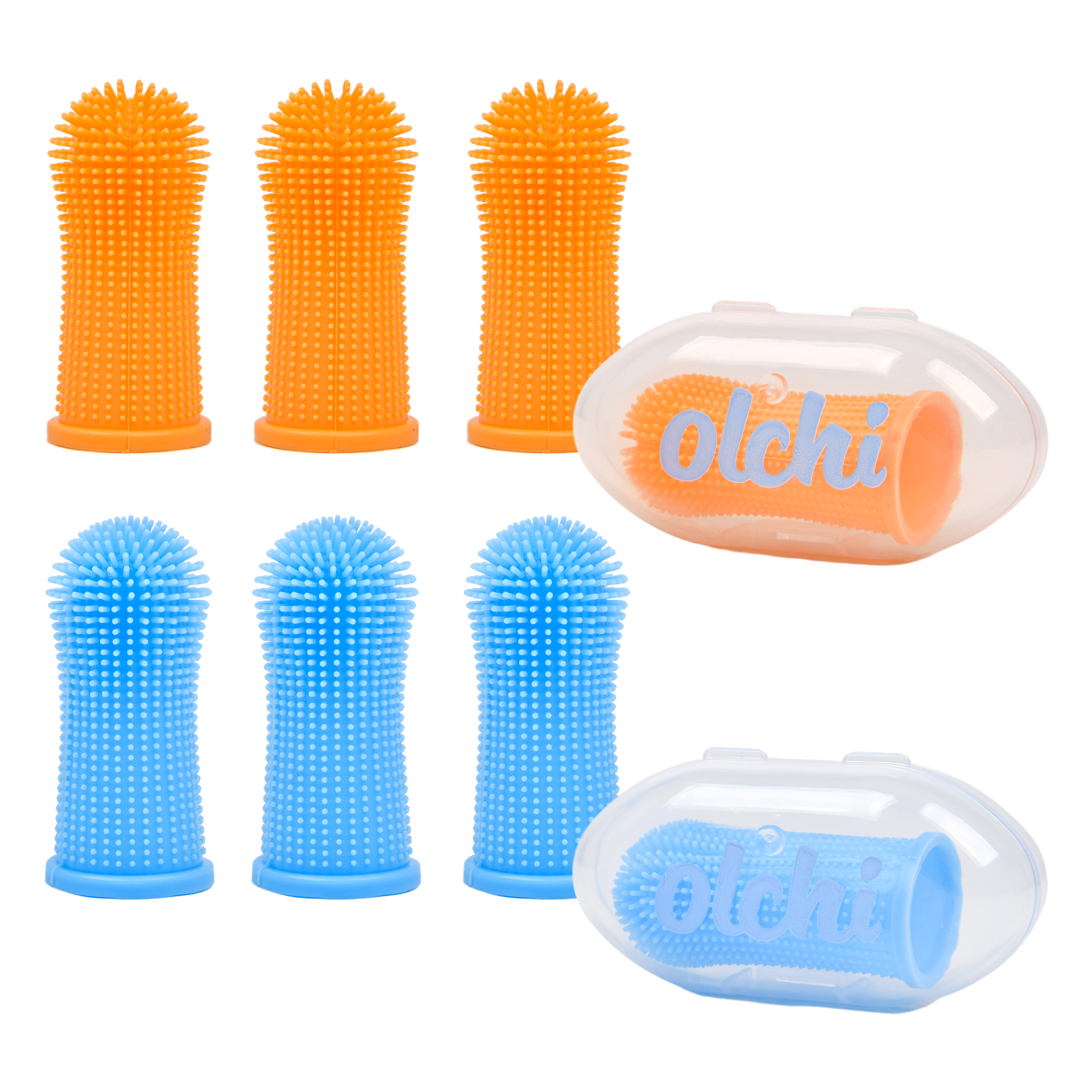 Cepillo Dental de Silicona para Perros