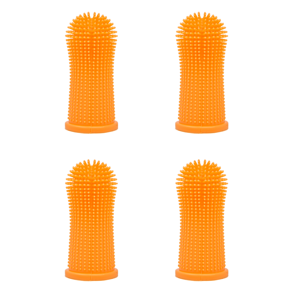 Cepillo Dental de Silicona para Perros