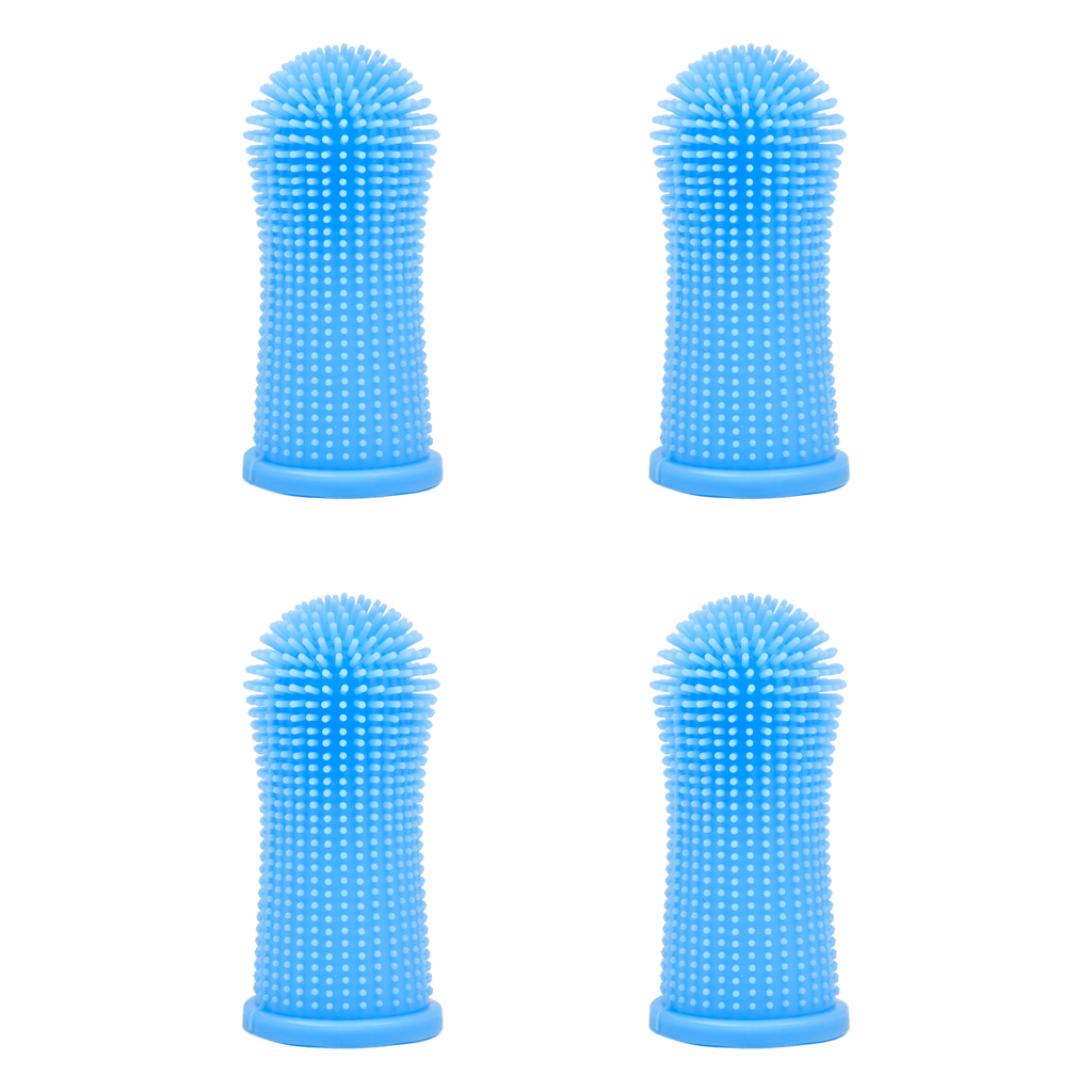 Cepillo Dental de Silicona para Perros