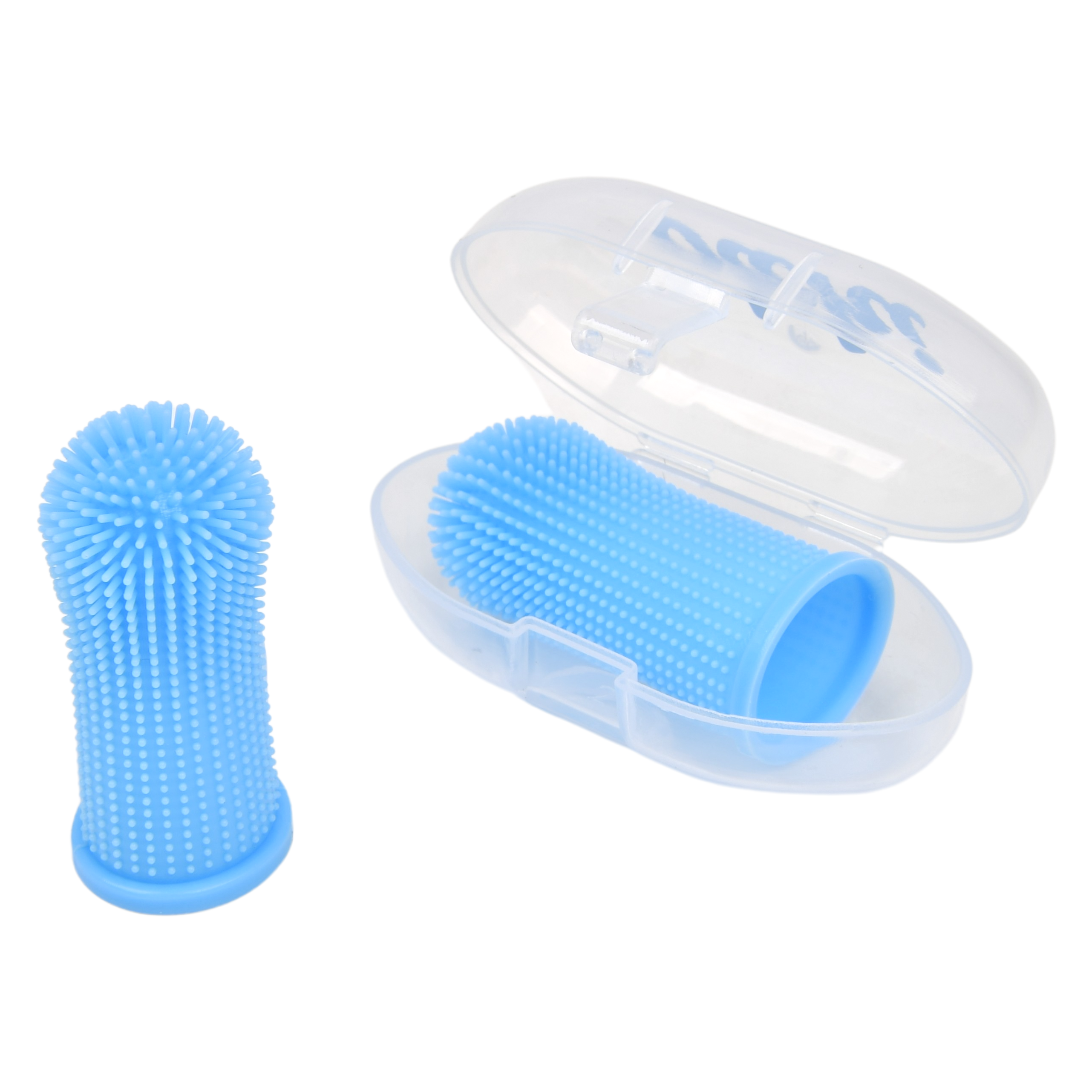Cepillo Dental de Silicona para Perros