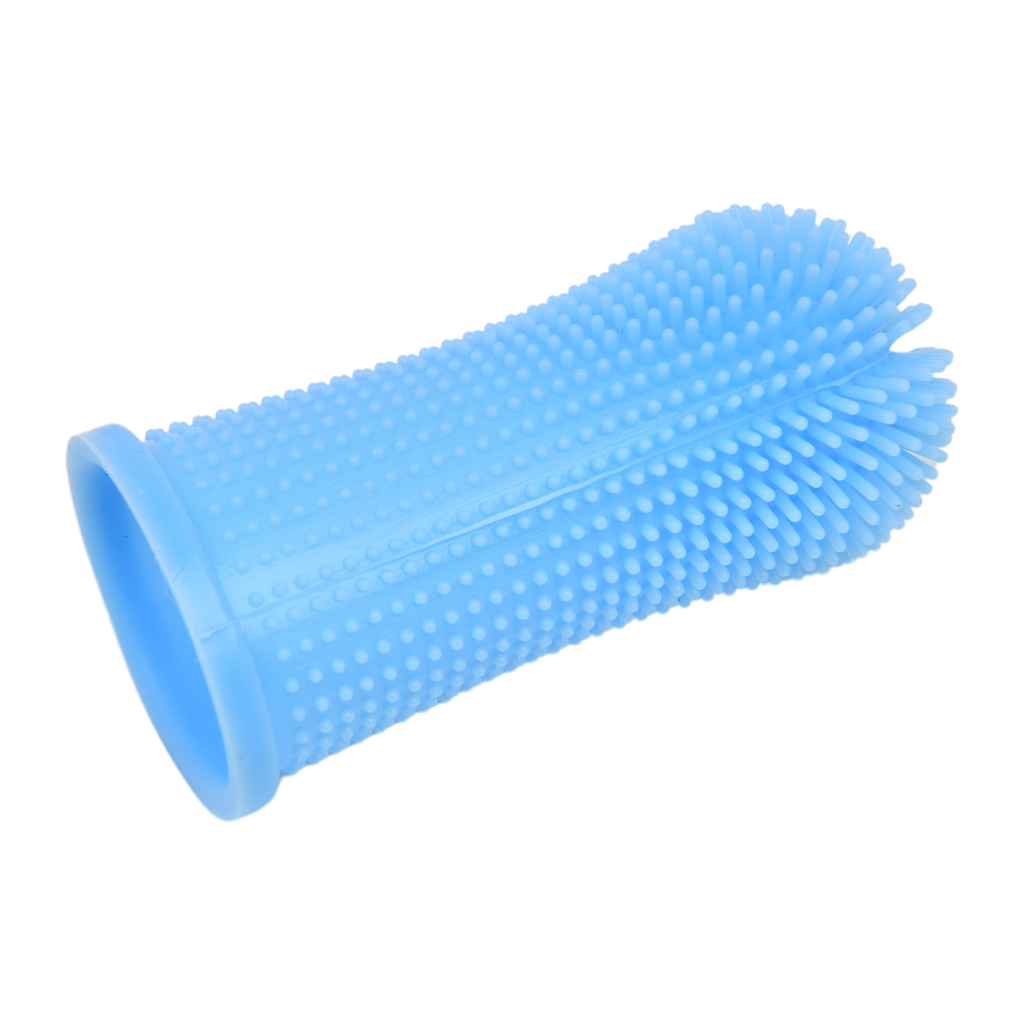 Cepillo Dental de Silicona para Perros