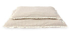 Cama Rectangular Estilo Vichy con Volantes para Perro