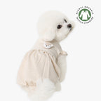 camiseta vestido algodon organico perro pequeño 