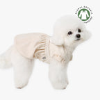 camiseta vestido algodon organico perro pequeño 