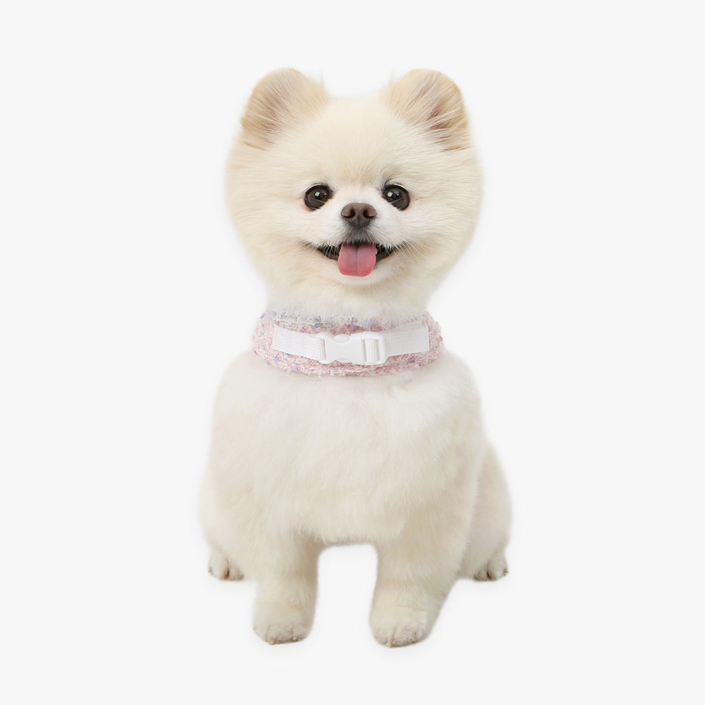 chaleco arnes elegante premium perro pequeño rosa