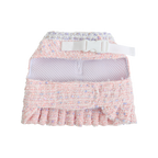 chaleco arnes elegante premium perro pequeño rosa
