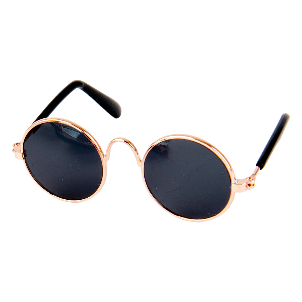 Gafas Redondas Negras para Perro