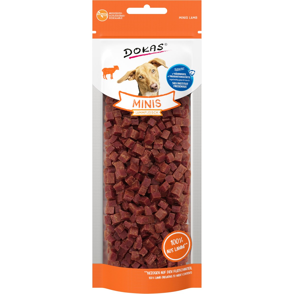Mini Dados de Cordero Dokas para Perro